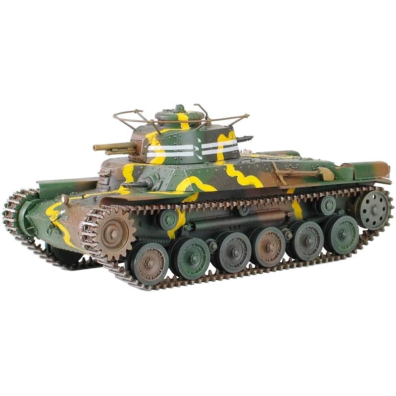 [Brand New] Fine Mold 1/35 Military Series Imperial Army Type 97 Medium Tank Chiha 57mm Gun Equipment/New Undercarriage Plastic Model FM251
