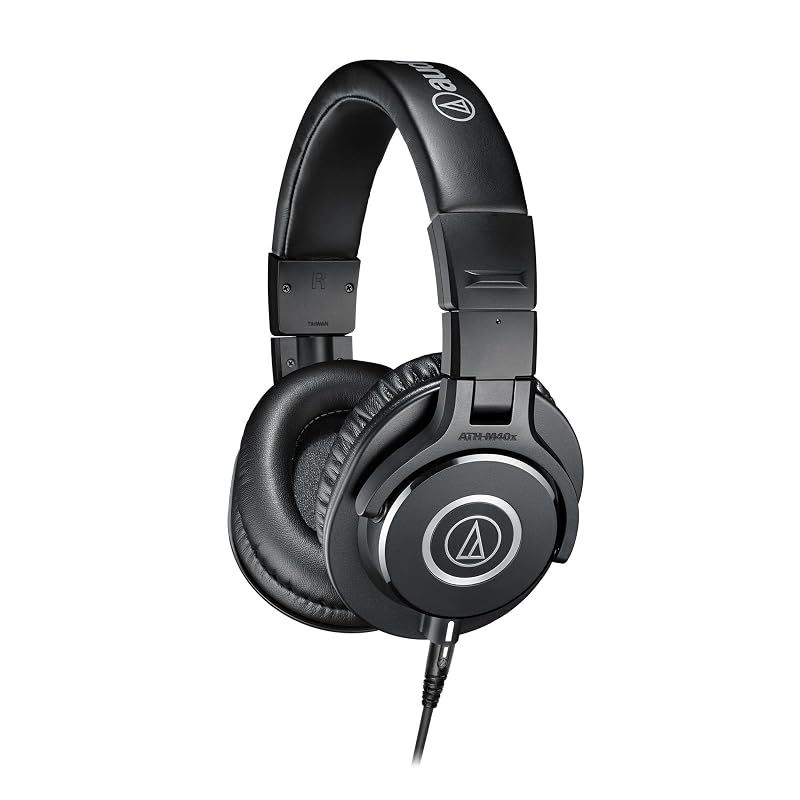 【新品】 オーディオテクニカ ATH-M40x プロフェッショナルモニターヘッドホン ATH-M40x スタジオレコーディング/楽器練習/動画編集/ミキシング ブラック 1
