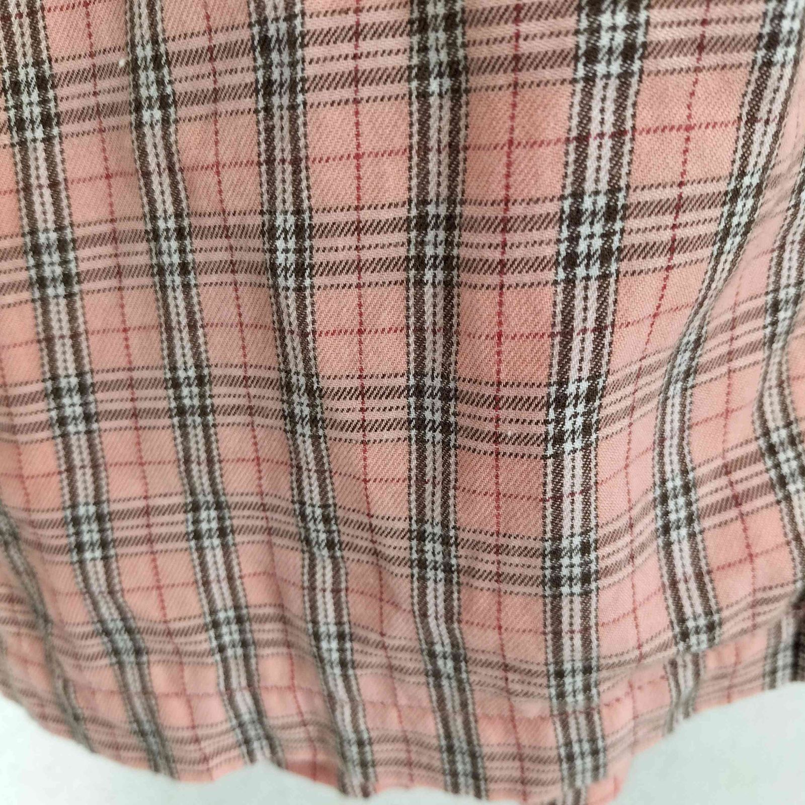 ステューシー Stussy ボックスシルエット 2ポケット開襟チェックシャツ