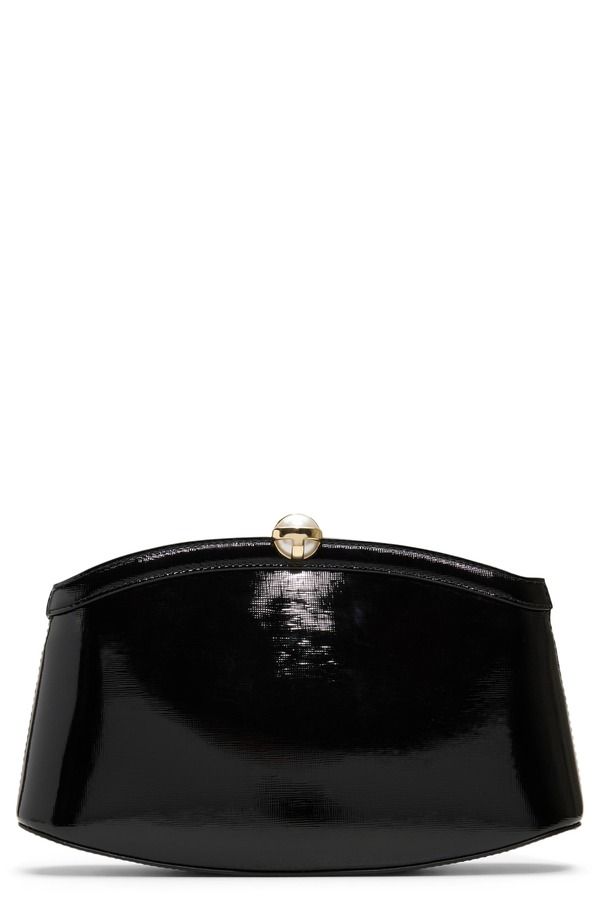 テッドベーカー レディース バッグ レザー Ted Baker London Aster Leather Clutch Black Black ブラック