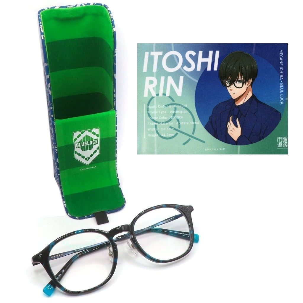 【中古】アクセサリー(非金属) 糸師凛 コラボモデル眼鏡 「ブルーロック×眼鏡市場」