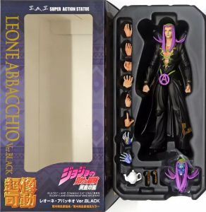 フィギュア 超像可動 レオーネ・アバッキオ Ver.BLACK 「ジョジョの奇妙な冒険 第五部 黄金の風」【10日以内発送】