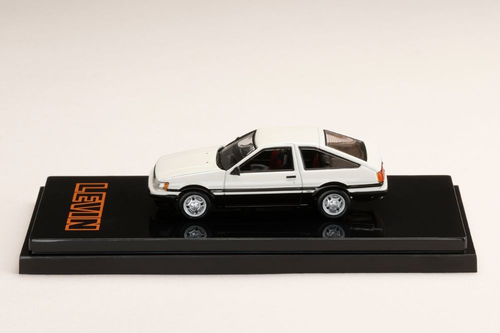 1/64 Toyota COROLLA LEVIN AE86 3 DOOR GT APEX 1983 ホワイト