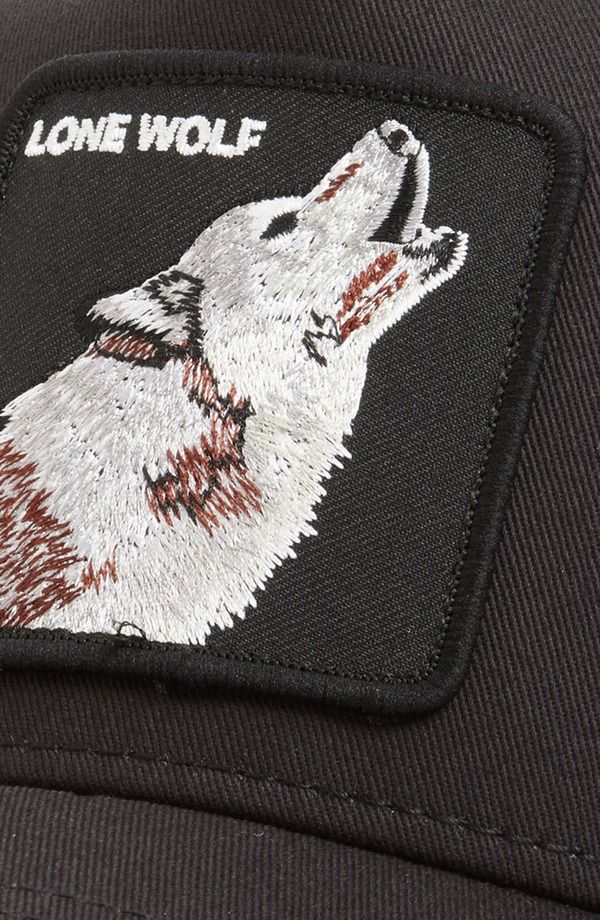 グーリンブラザーズ メンズ アクセサリー 帽子 Goorin Bros Lone Wolf Trucker Hat Void グーリンブラザーズ メンズ アクセサリー 帽子 Goorin Bros Lone Wolf Trucker Hat Void