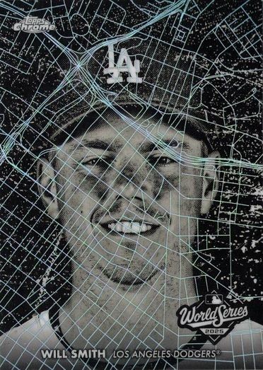 ウィル・スミス/Will Smith LAD World Series At Night WSN-5 2026 Topps Chrome Baseball