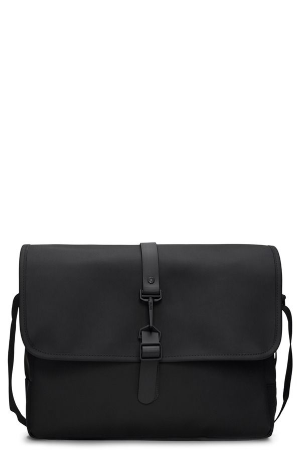 レインズ レディース バッグ Rains W3 Waterproof Messenger Bag Black ブラック
