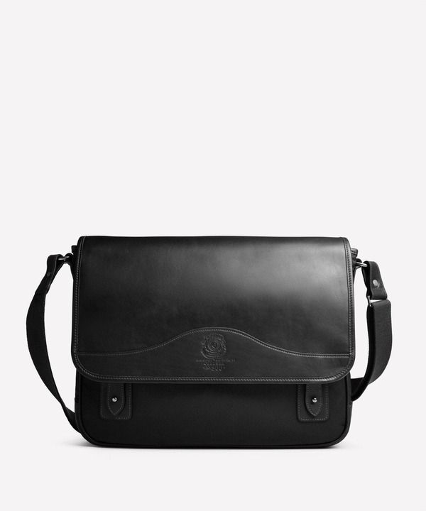 グルカ レディース バッグ チェルシー Ghurka Chelsea No 306 Black Nylon Leather ブラック
