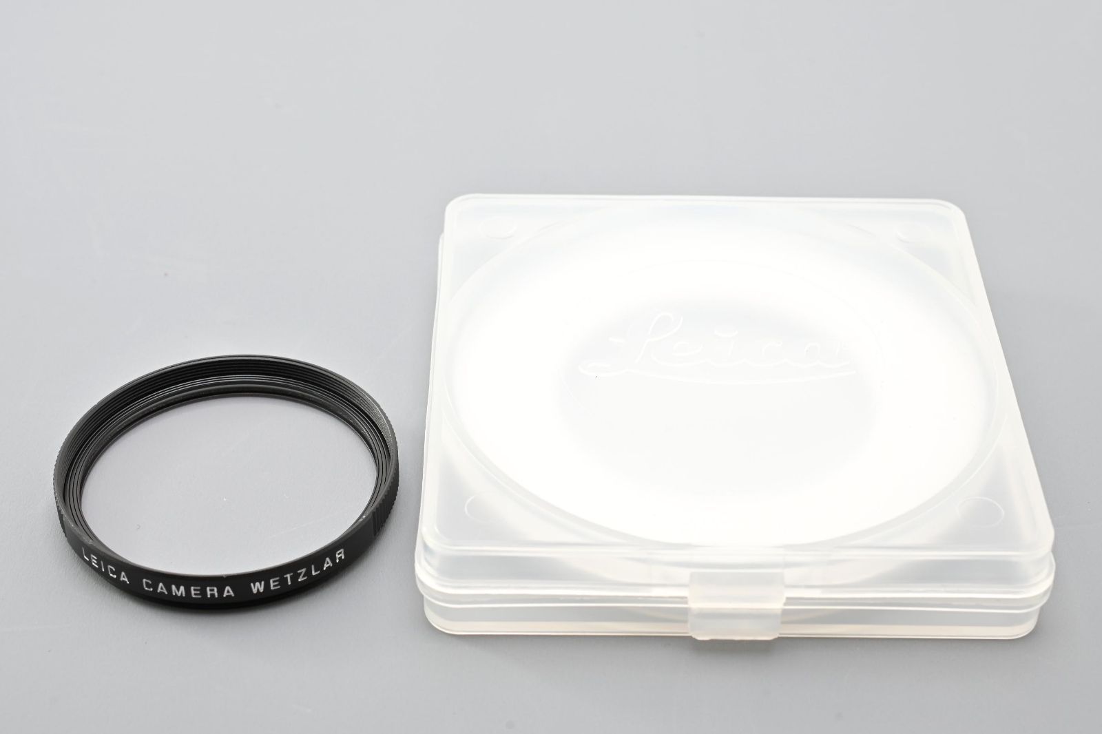 返品保証】☆美品☆ライカ Leica UVAフィルター E39 II 13030 ブラック