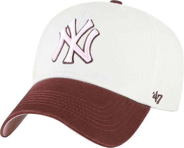フォーティーセブン メンズ アクセサリー 帽子 47 Adult New York Yankees Cream Clean Up Love Letters Adjustable Hat NoColor