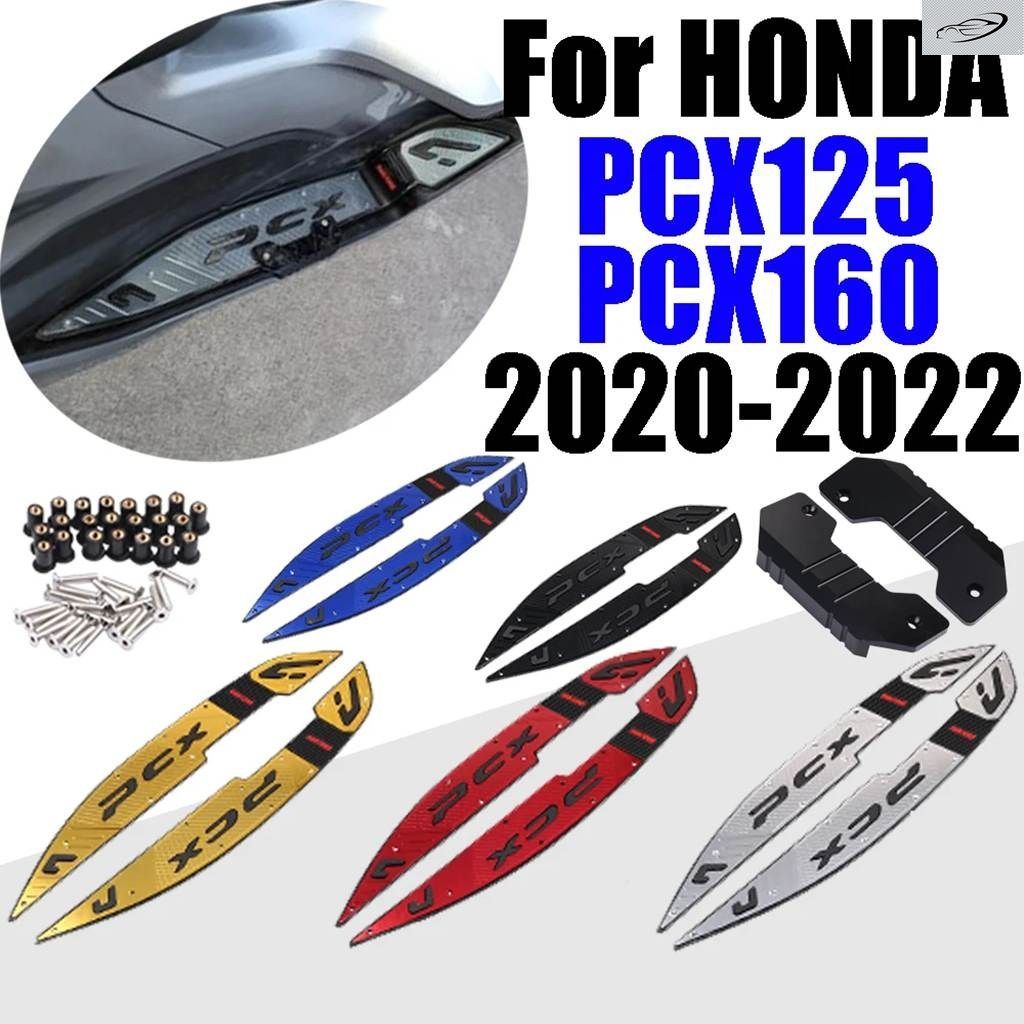 オートバイ フットレスト フットボード フットペダル フットレスト ステップ パッド ホンダ 125 PCX125 PCX160 2020 2021 2022
