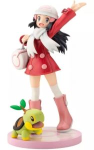 フィギュア ARTFX J ヒカリ with ナエトル 「ポケットモンスター プラチナ」 1/8 PVC製塗装済み完成品【10日以内発送】