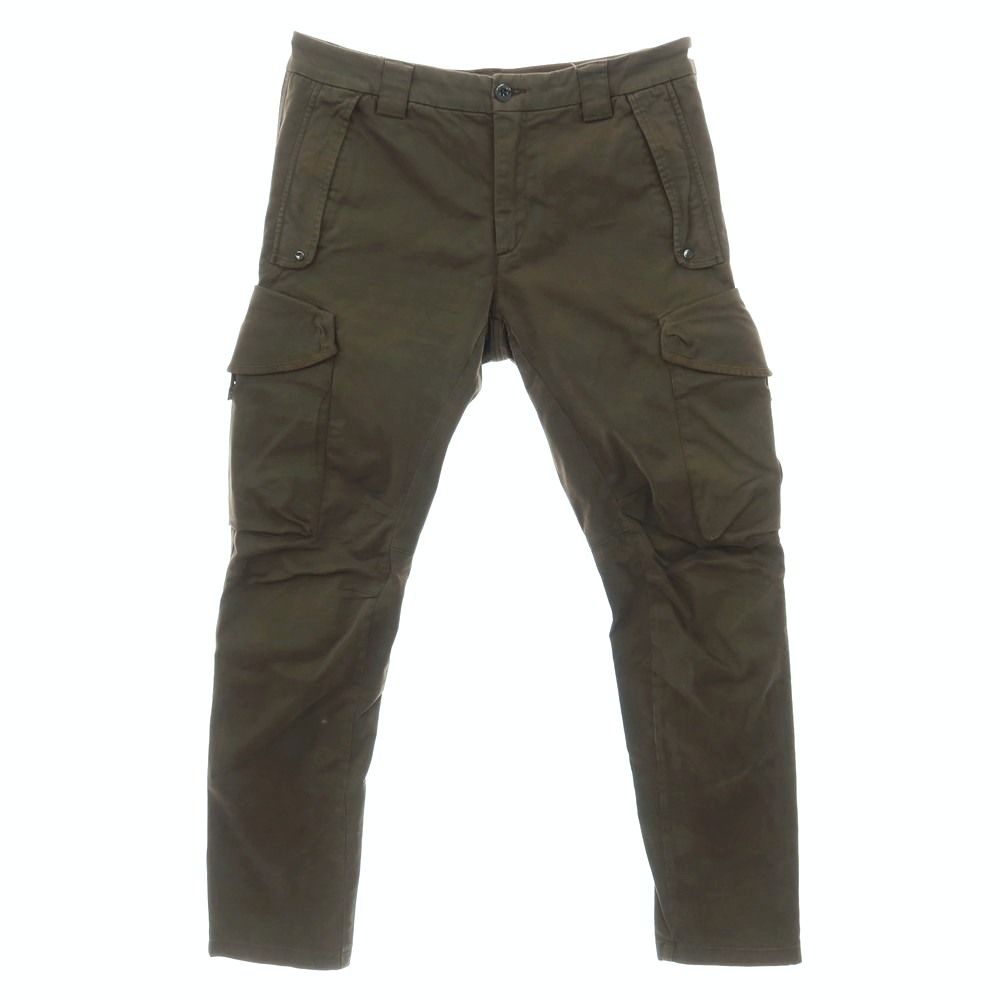 C.P. COMPANY カーゴパンツ オリーブ シーピーカンパニー 美品 大 中古】シーピーカンパニー C.P.Company ストレッチ コットン カーゴ