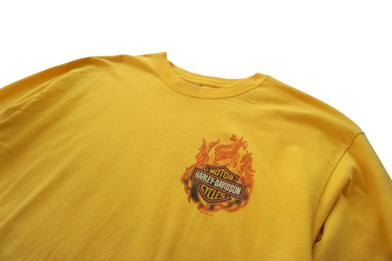 Harley-Davidson ハーレーダビッドソン Mile High Yellow Long Sleeve