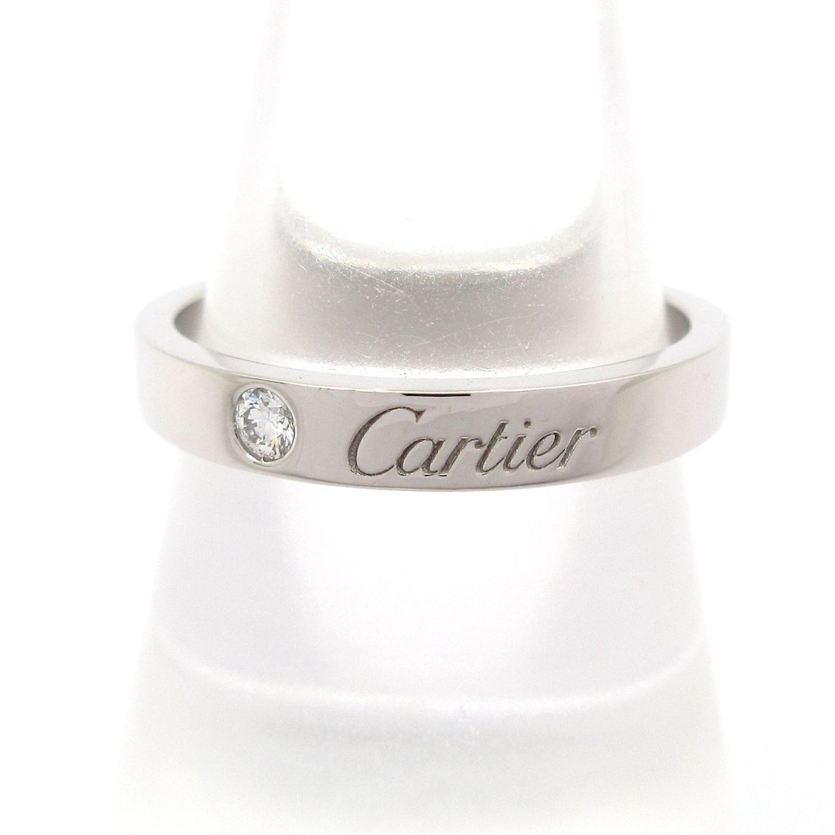 Cartier(カルティエ) リング 53美品 Cドゥカルティエ Pt950