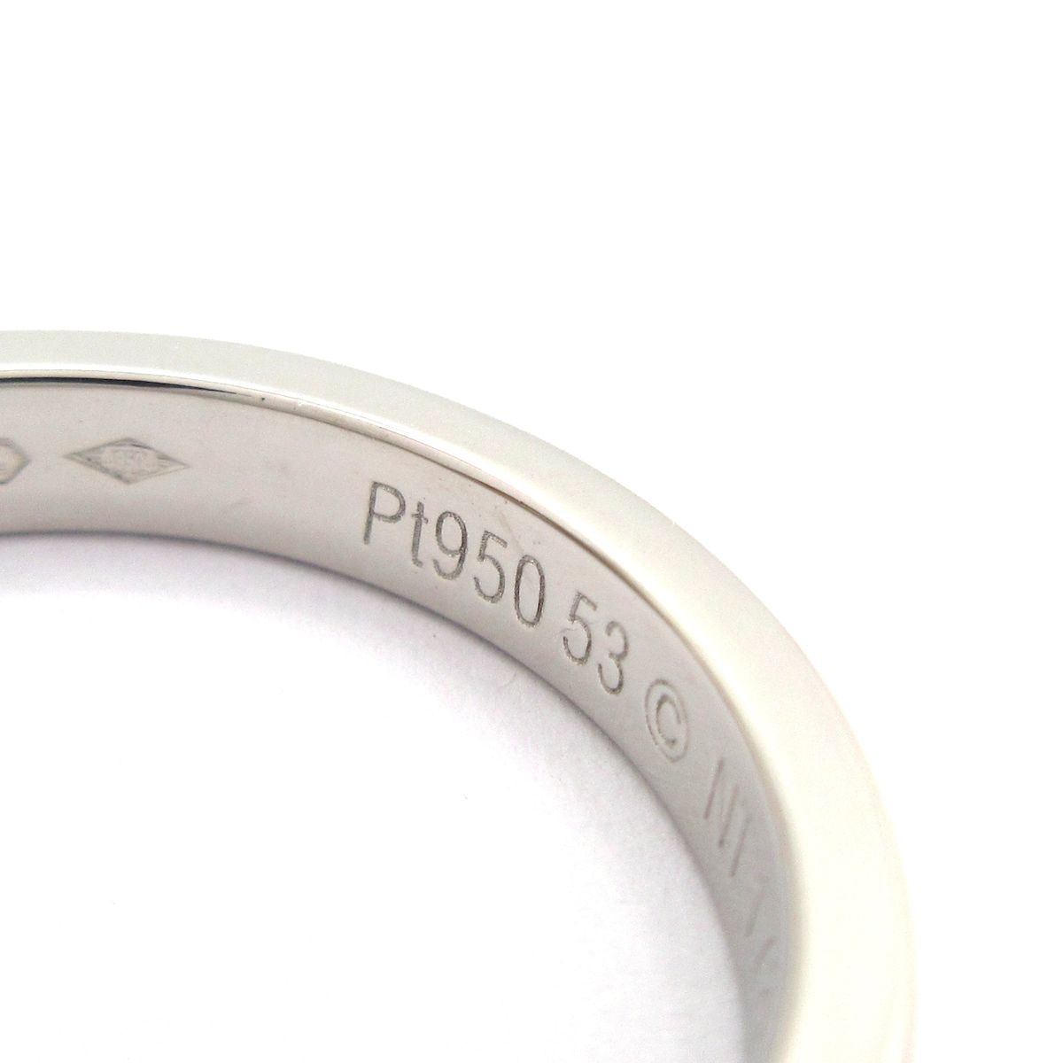 Cartier(カルティエ) リング 53美品 Cドゥカルティエ Pt950