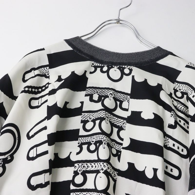 美品 22AW エルメス HERMES Le Tresorde Medor Rayure Twilen sweater