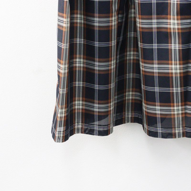 未使用 定価4.4万 2024AW エムズグレイシー M'S GRACY チェックリボン