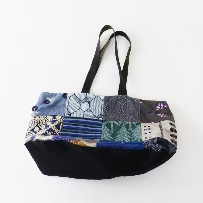 ミナペルホネン mina perhonen piece bag パッチワーク トートバッグ