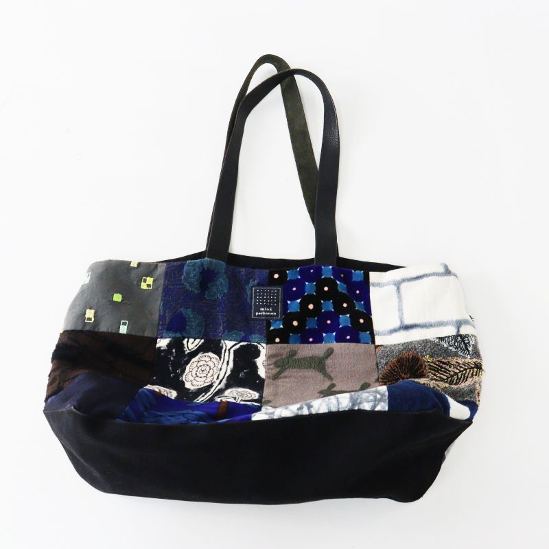 ミナペルホネン パッチワークbag twins ミナペルホネン mina perhonen piece bag パッチワーク トートバッグ