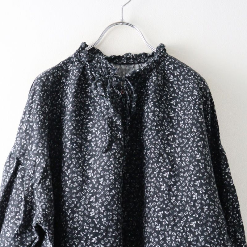 2024AW ネストローブ nest Robe オールドフラワープリントブラウス F