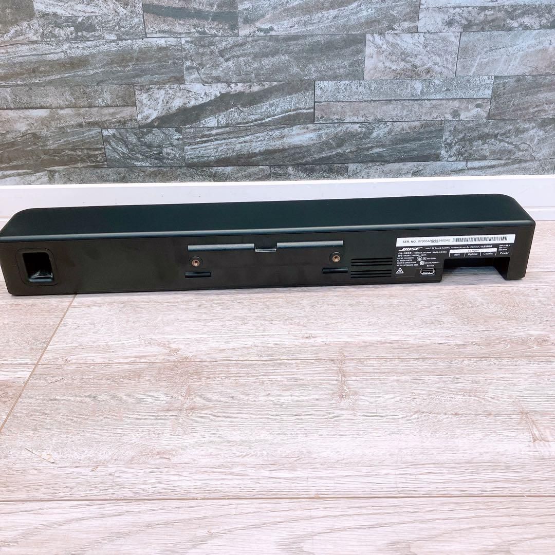 オーディオ機器 Bose Solo 5 TV sound system TVサウンドバー