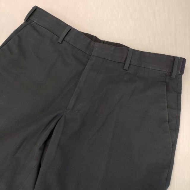 DRIES VAN NOTEN サイドアジャスター スラックスパンツ コットン