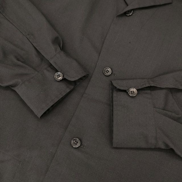 un/unbient THEIR SHIRT ゼアーシャツ UNSH35 ウールポリエステル 長袖シャツ 24SS ブラック メンズ アン【中古】6-0711M∞ un/unbient THEIR SHIRT ゼアーシャツ UNSH35 ウールポリエステル 長袖