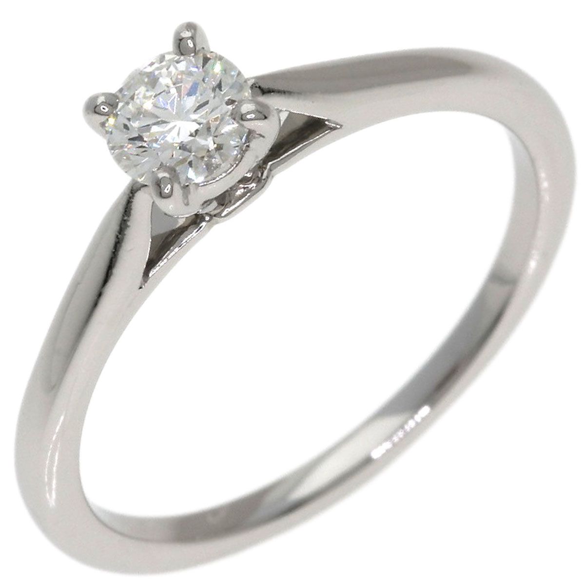 カルティエ ダイヤモンド ソリテール リング Pt950 CARTIER #47 一粒石 