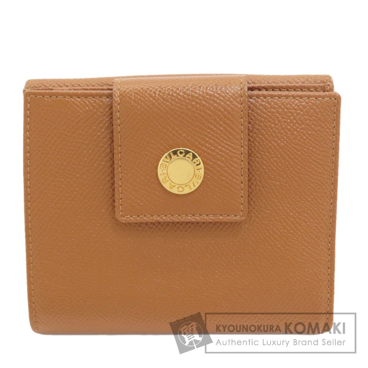 BVLGARI ブルガリ ブルガリブルガリ 二つ折り財布（小銭入れあり） レザー レディース [中古]