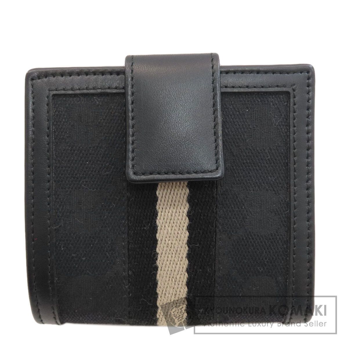 GUCCI グッチ 035・02770・2178・5 シェリーライン 二つ折り財布（小銭入れあり） キャンバス レザー レディース [中古] 30,388円