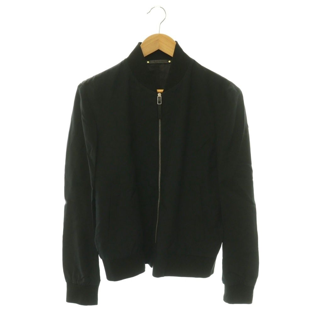 ポールスミス PAUL SMITH ブルゾン ジャケット ジップアップ 薄手 M 黒