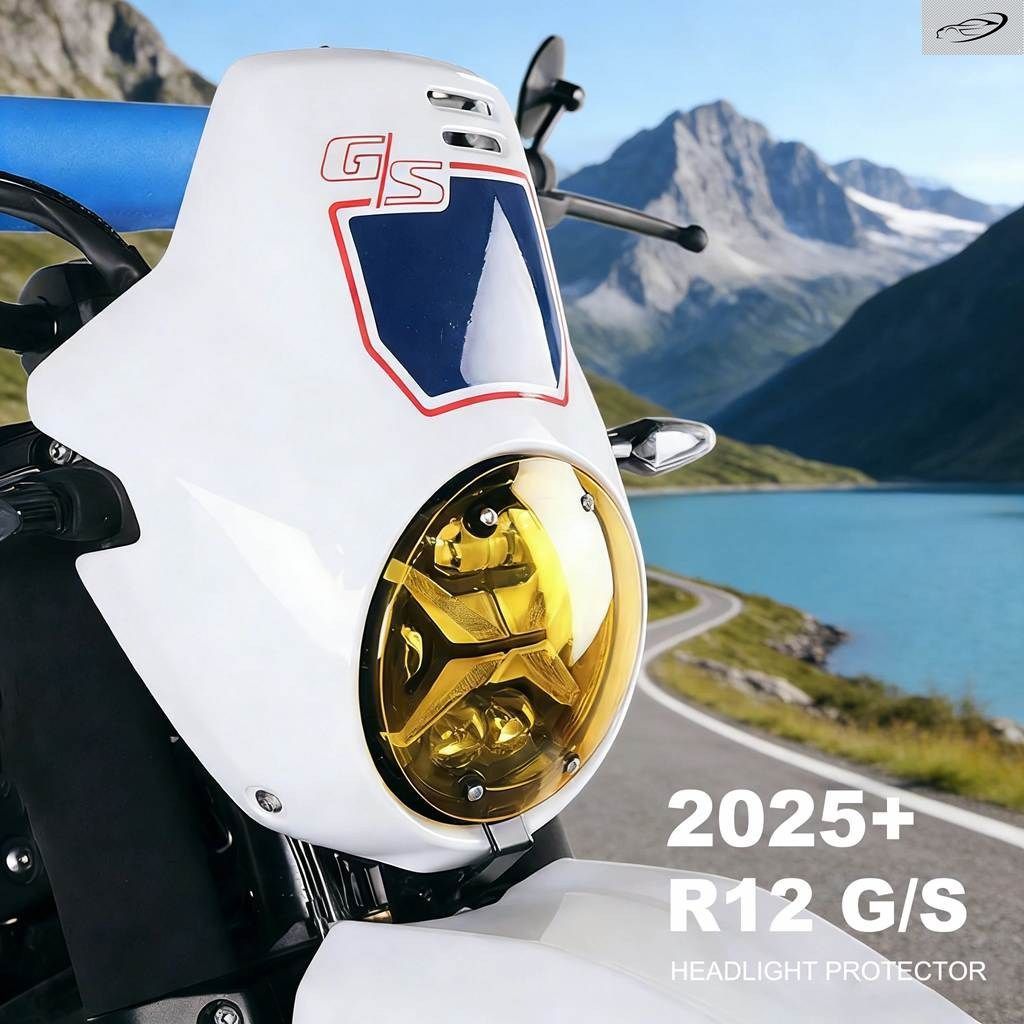 R12 G/S R12GS R12 GS R12G/S 2025- R12 G S オートバイ メッシュ グリル ヘッドライト ガード プロテクター カバー