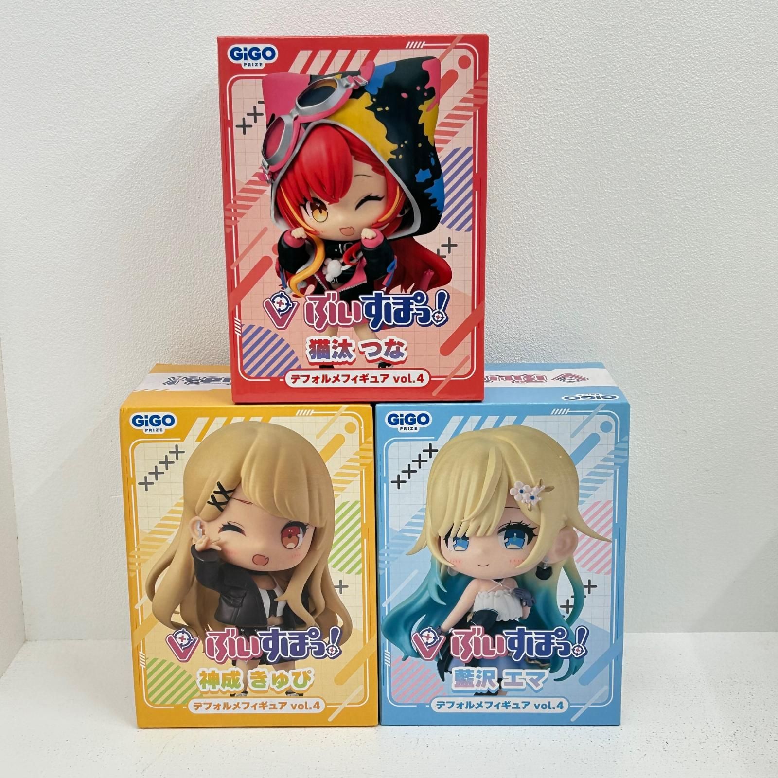 イオン広店】 全3種 ぶいすぽっ! デフォルメフィギュア Vol.4 GiGO限定