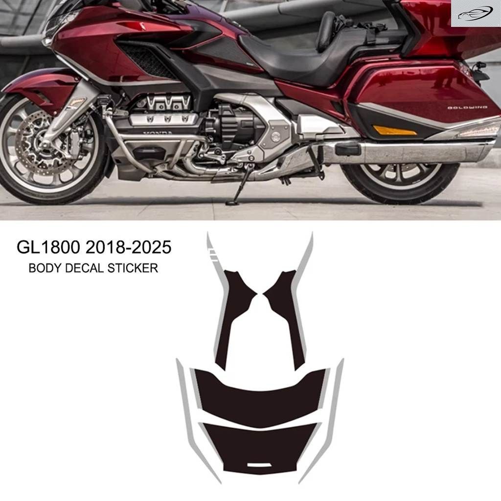バイク ホンダ ゴールドウイング GL1800 ステッカー キット ゴールド