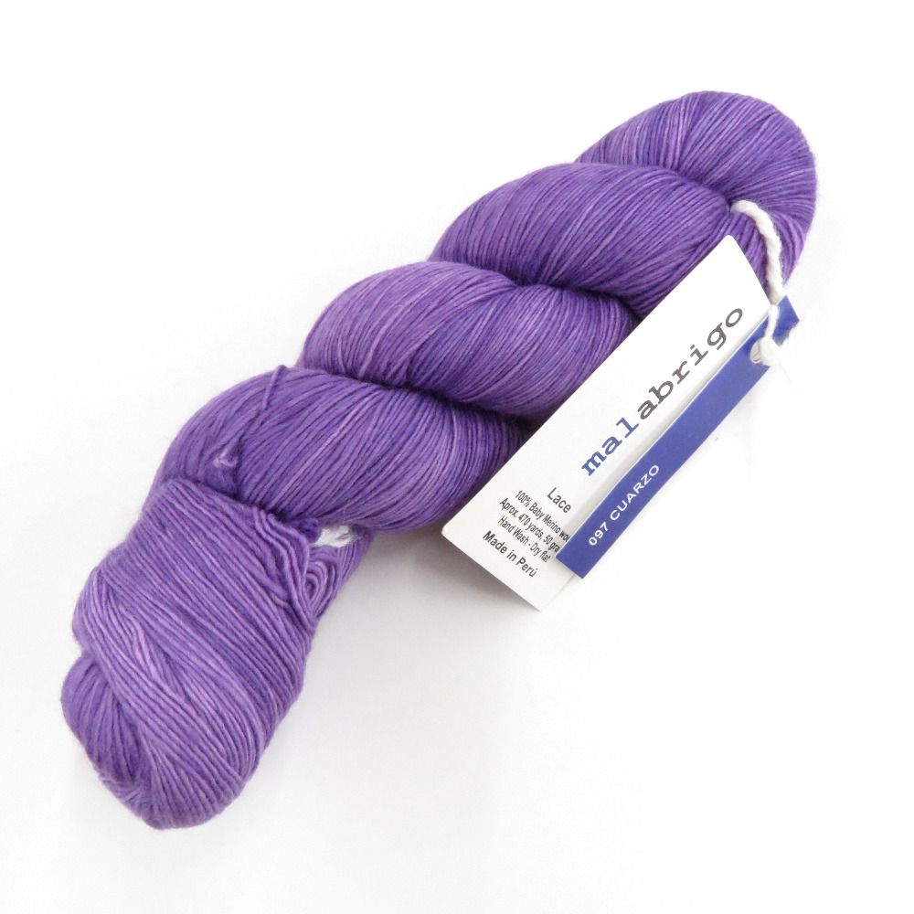 毛糸 malabrigo Lace マラブリゴ レース 1カセ 色番097(CUARZO) 海外