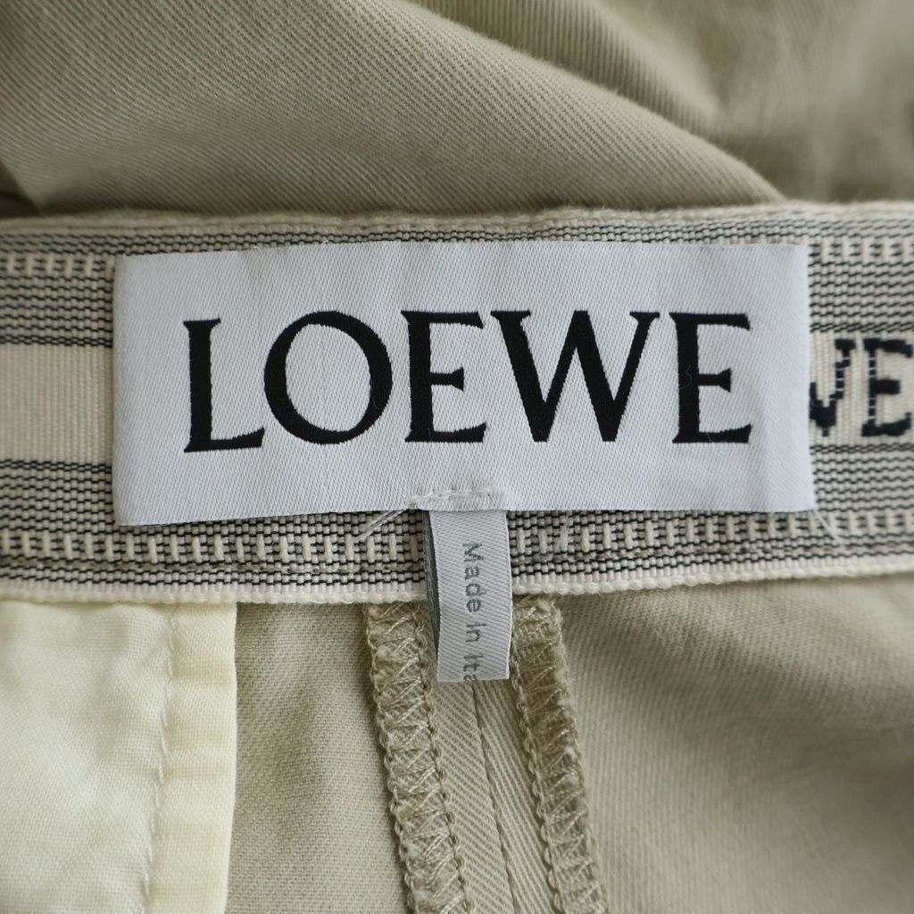 LOEWE (ロエベ) アナグラム ワイドカーゴパンツ トラウザーズ ドロー