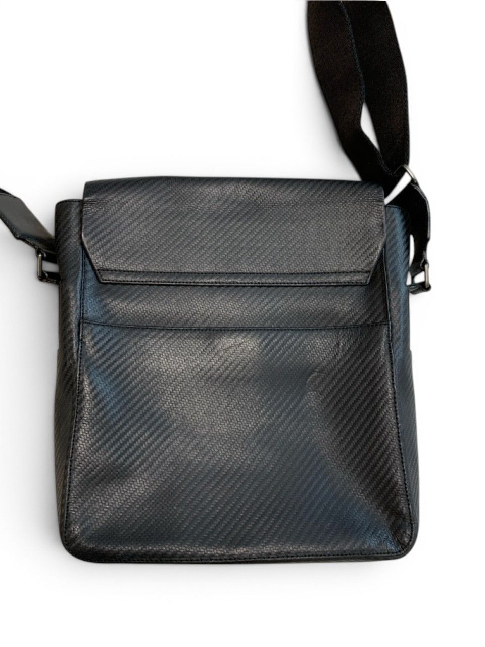 dunhill ダンヒル ショルダーバッグ シャーシ カーボン加工 ブラック