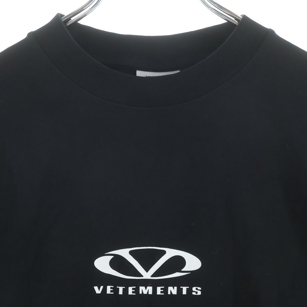 VETEMENTS (ヴェトモン) 25SS OVAL LOGO S/S TEE オーバルロゴプリント
