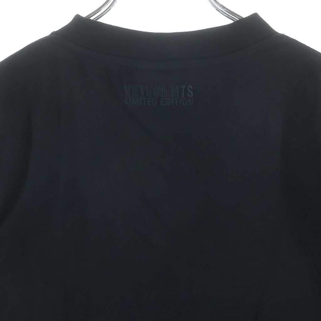 VETEMENTS (ヴェトモン) 25SS OVAL LOGO S/S TEE オーバルロゴプリント