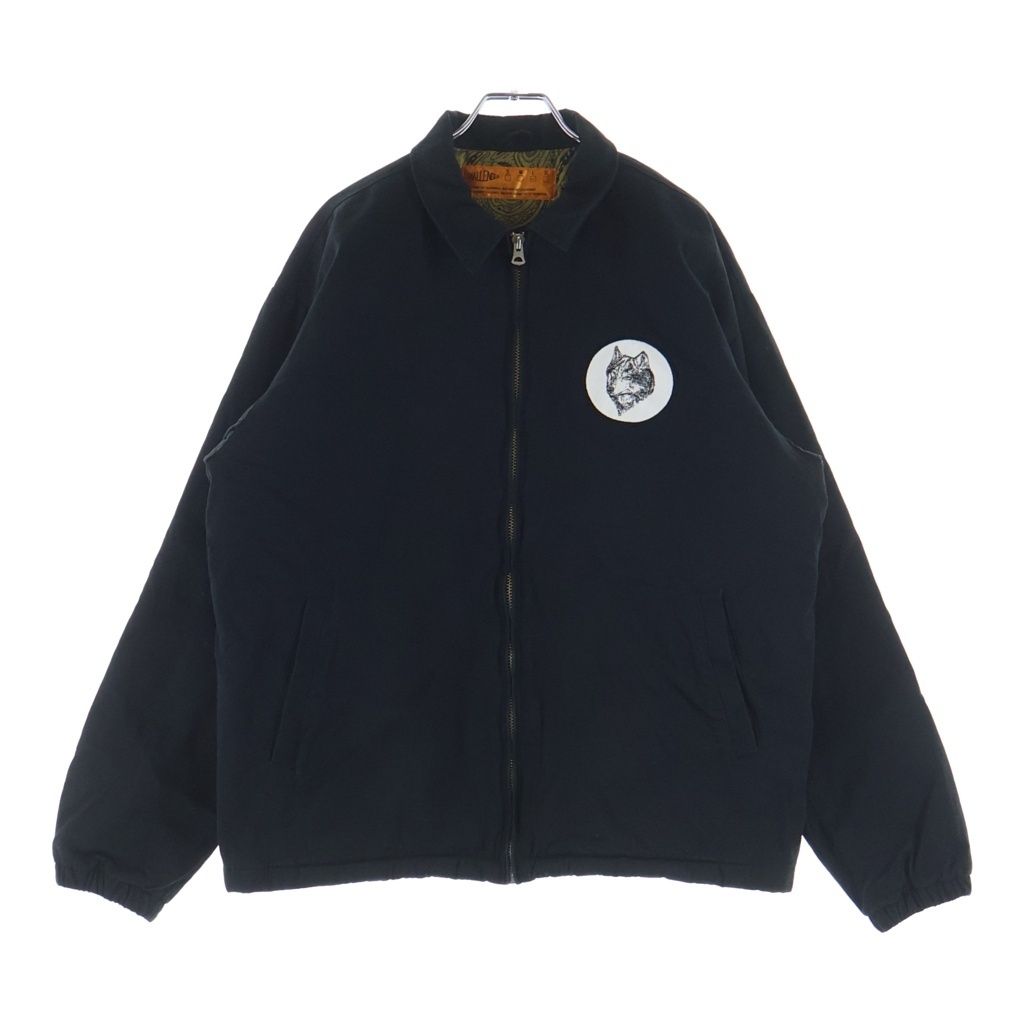 CHALLENGER チャレンジャー 21AW TECHNICAL CHALLENGER JACKET テクニカルチャレンジャー 裏地ペイズリー柄 ジップアップジャケット ブラック CLG-JK 021-008 CHALLENGER (チャレンジャー) 21AW TECHNICAL CHALLENGER JACKET