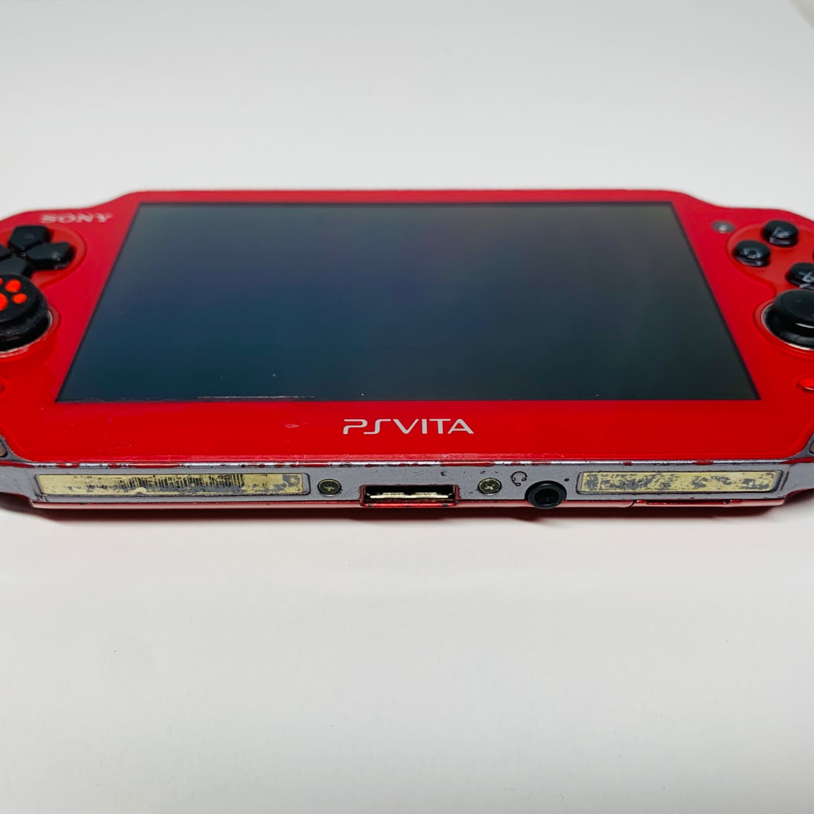469】 PS Vita Wi-Fiモデル コズミックレッド - メルカリ