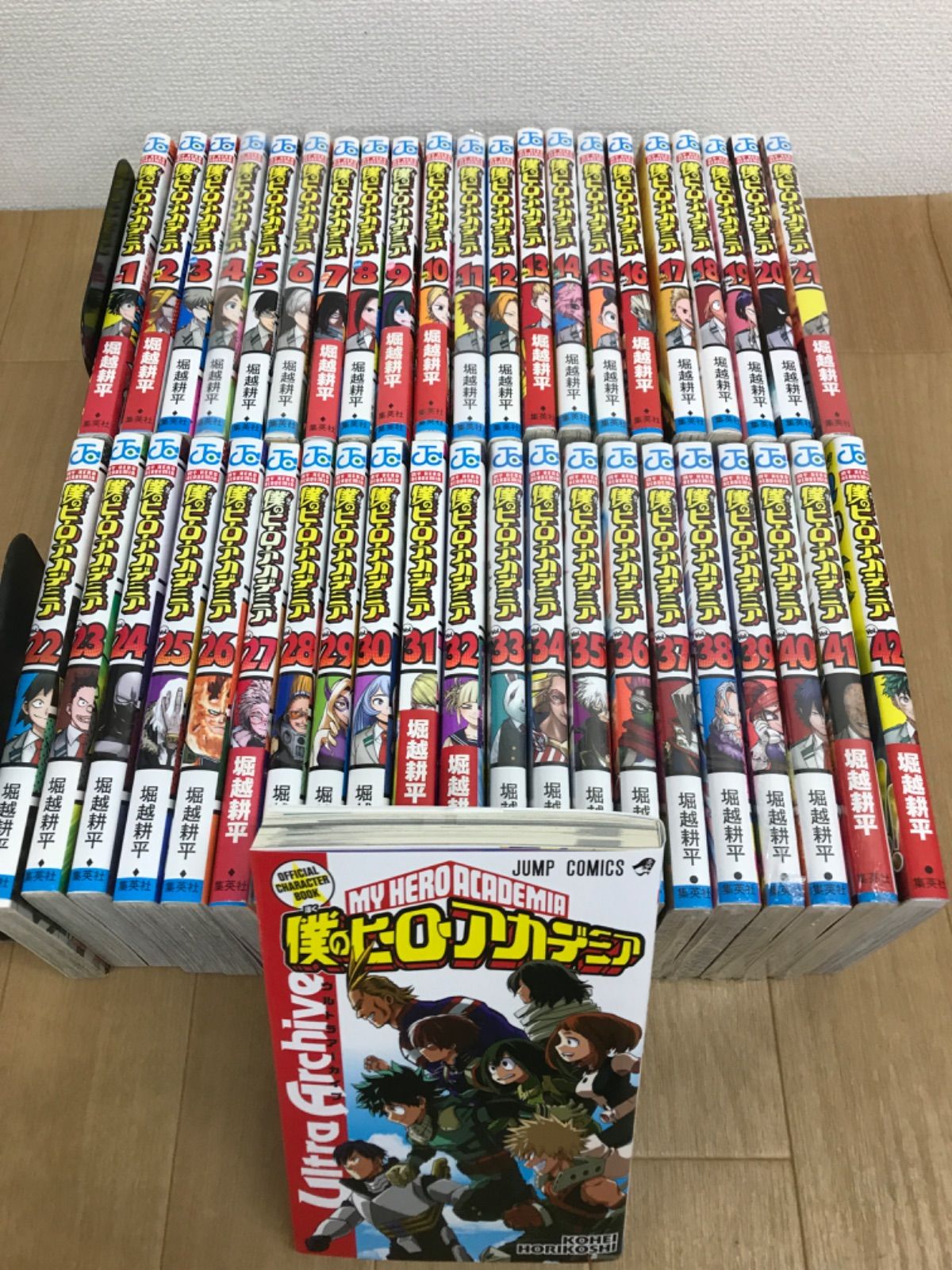 ☆②【未開封あり】 僕のヒーローアカデミア 1～42巻 全巻＋