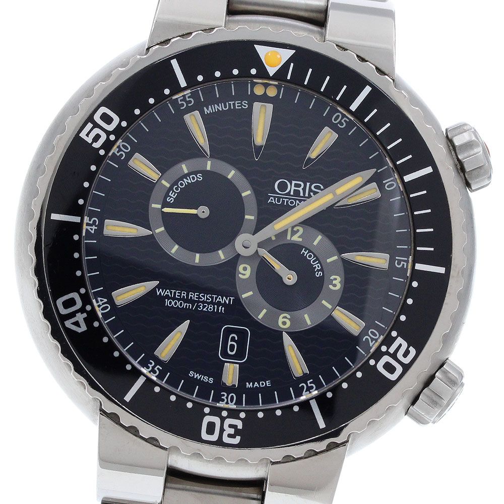 オリス ORIS 01 649 7610 7164 レギュレーター マイスタータオハー デイト スモールセコンド 自動巻き メンズ 箱・保証書付き_965134 オリス ORIS 01 649 7610 7164 レギュレーター マイスタータオハー