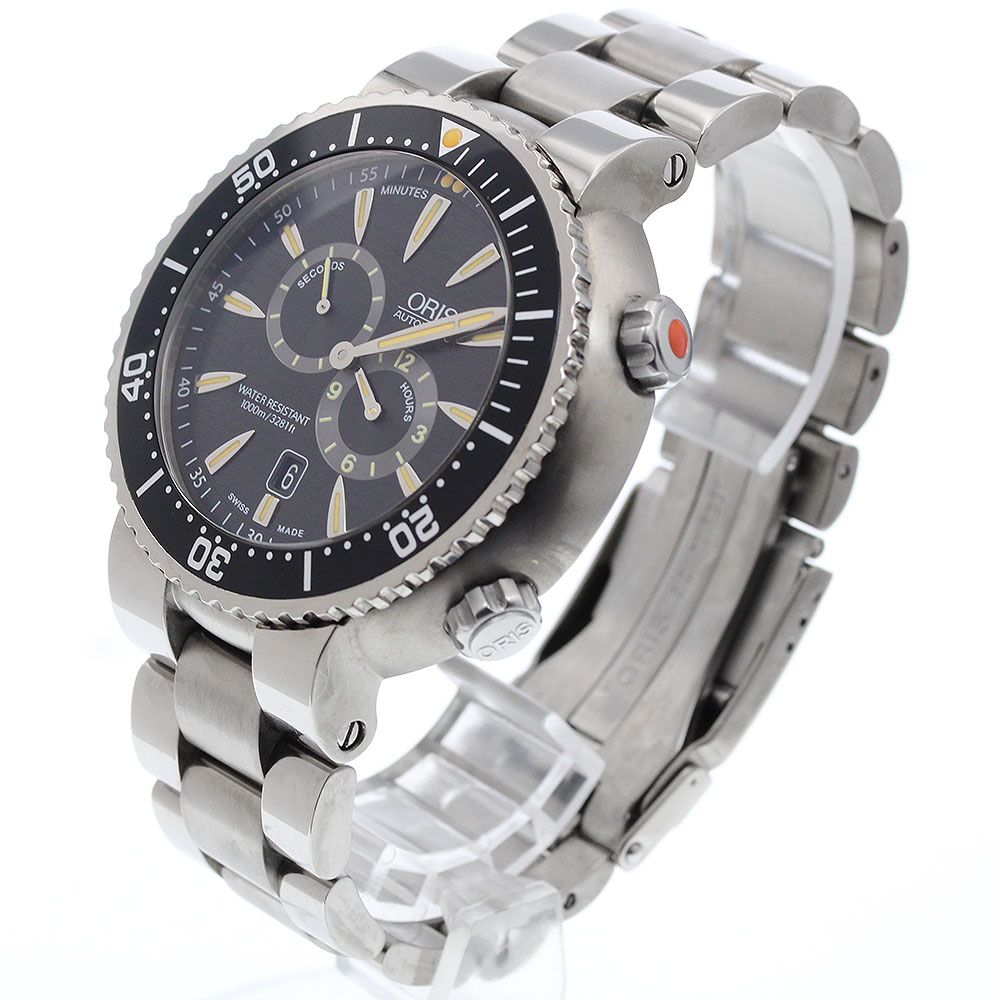 オリス ORIS 01 649 7610 7164 レギュレーター マイスタータオハー デイト スモールセコンド 自動巻き メンズ 箱・保証書付き_965134 オリス ORIS 01 649 7610 7164 レギュレーター マイスタータオハー