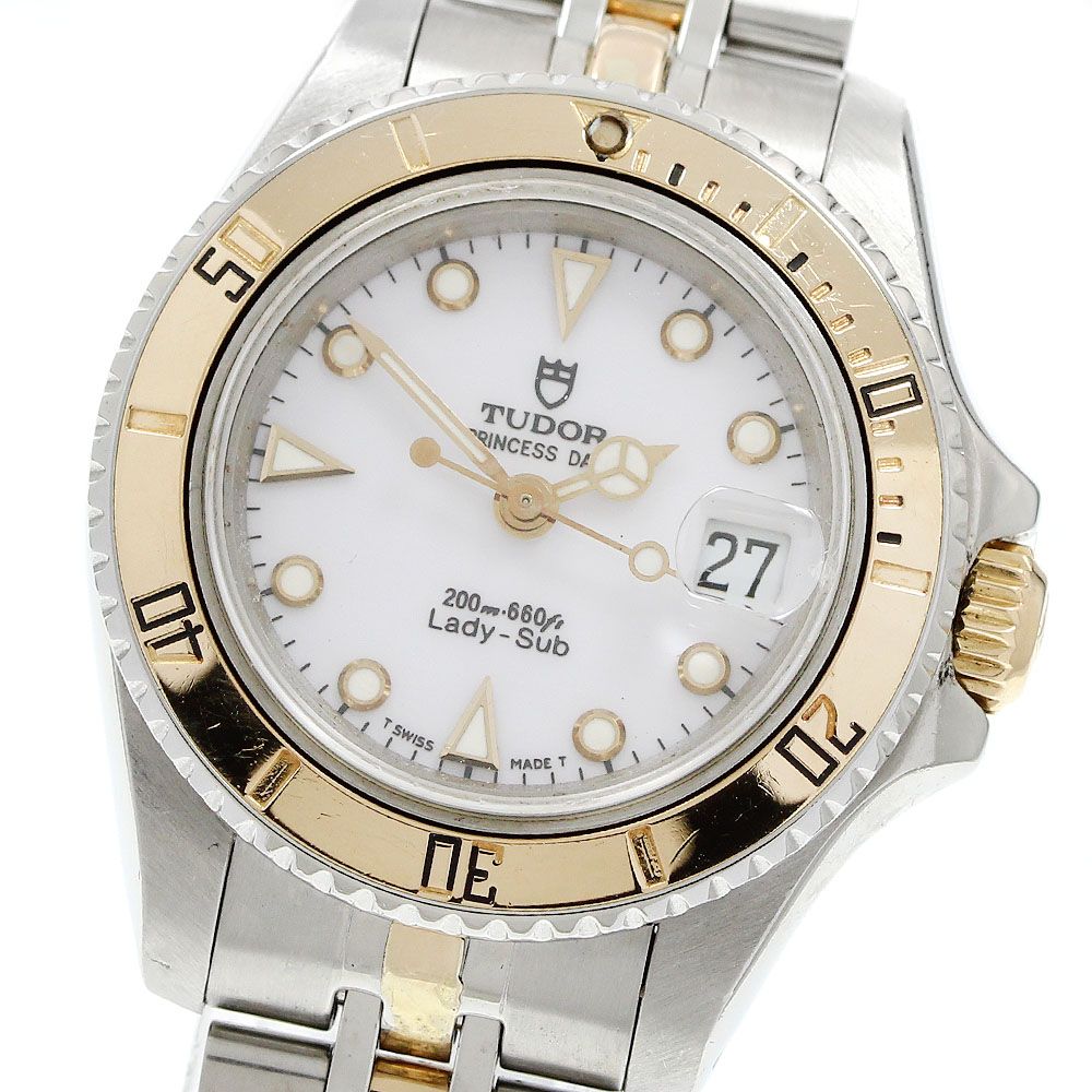チュードル TUDOR 96093 プリンセスデイト レディサブ 自動巻き レディース _963407