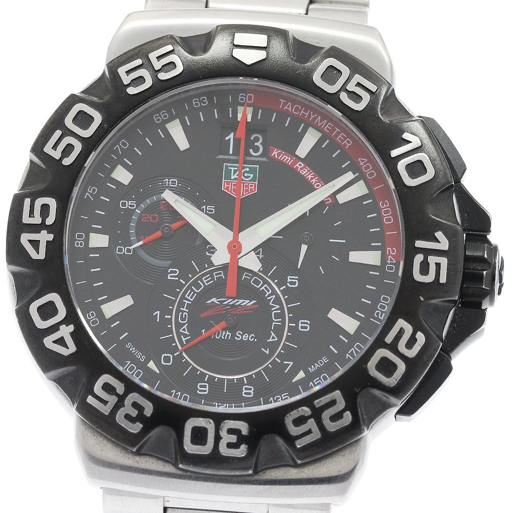 タグホイヤー TAG HEUER CAH1014 フォーミュラ1 キミ・ライコネン限定モデル クロノグラフ クォーツ メンズ _973101 タグホイヤー TAG HEUER CAH1014 フォーミュラ1 キミ・ライコネン限定