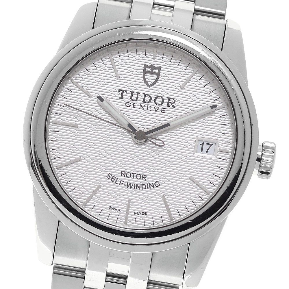 チュードル TUDOR 55000 グラマー デイト 自動巻き メンズ 保証書付き_966366 チュードル TUDOR 55000 グラマー デイト 自動巻き メンズ 保証書付き_