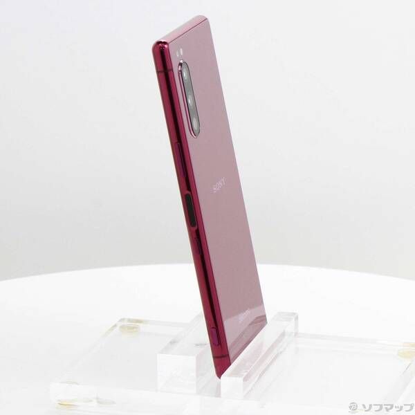 中古】Xperia 5 64GB レッド SO-01M SIMフリー - メルカリ