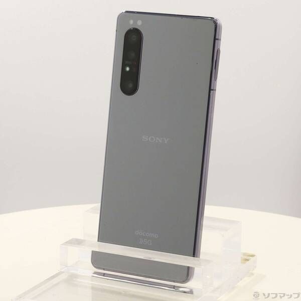 Xperia - 超美品 Xperia1II SO-51A パープル SIMロック解除済 おまけ付 ソフマップ 〔中古品〕 Xperia 1 II 128GB パープル SO-51A docomo