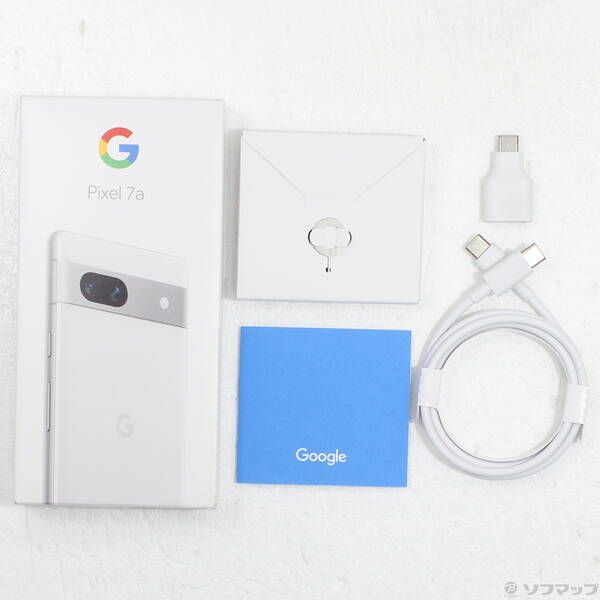 ソフマップ 〔中古品〕 Google Pixel 7a 128GB スノー GOSAU2 Softbank
